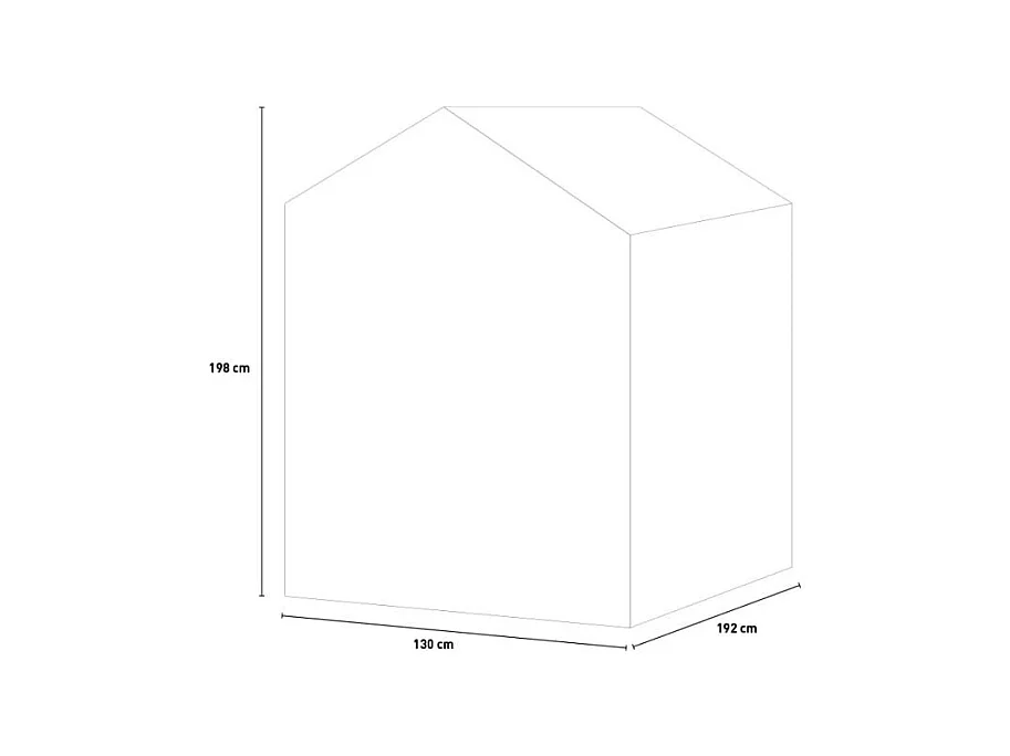 Casetta in resina - PREMIUM MANOR 46S - 2,5 m² - Grigio