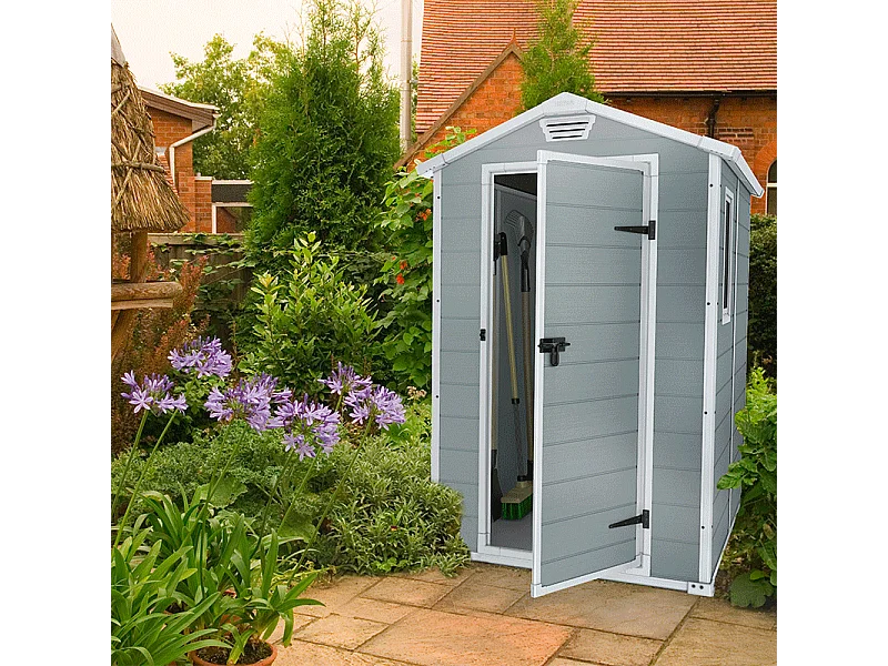 Gerätehaus Manor 46 Grau