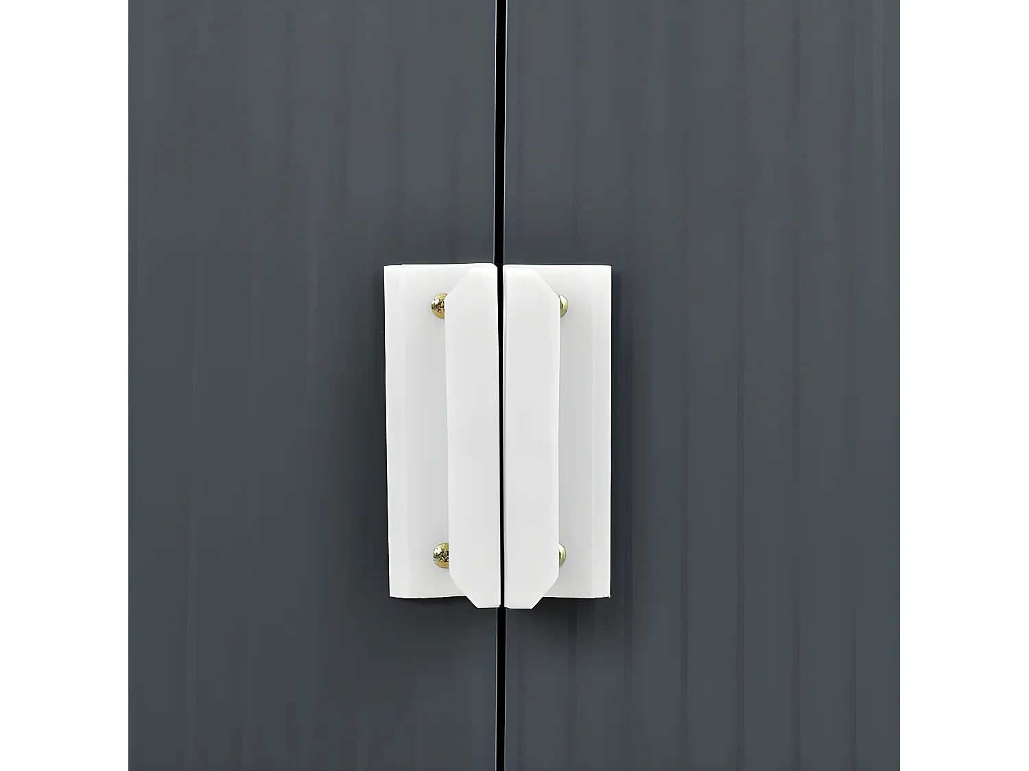 Abri de jardin métal "Vegas" - 12.98 m² - Gris