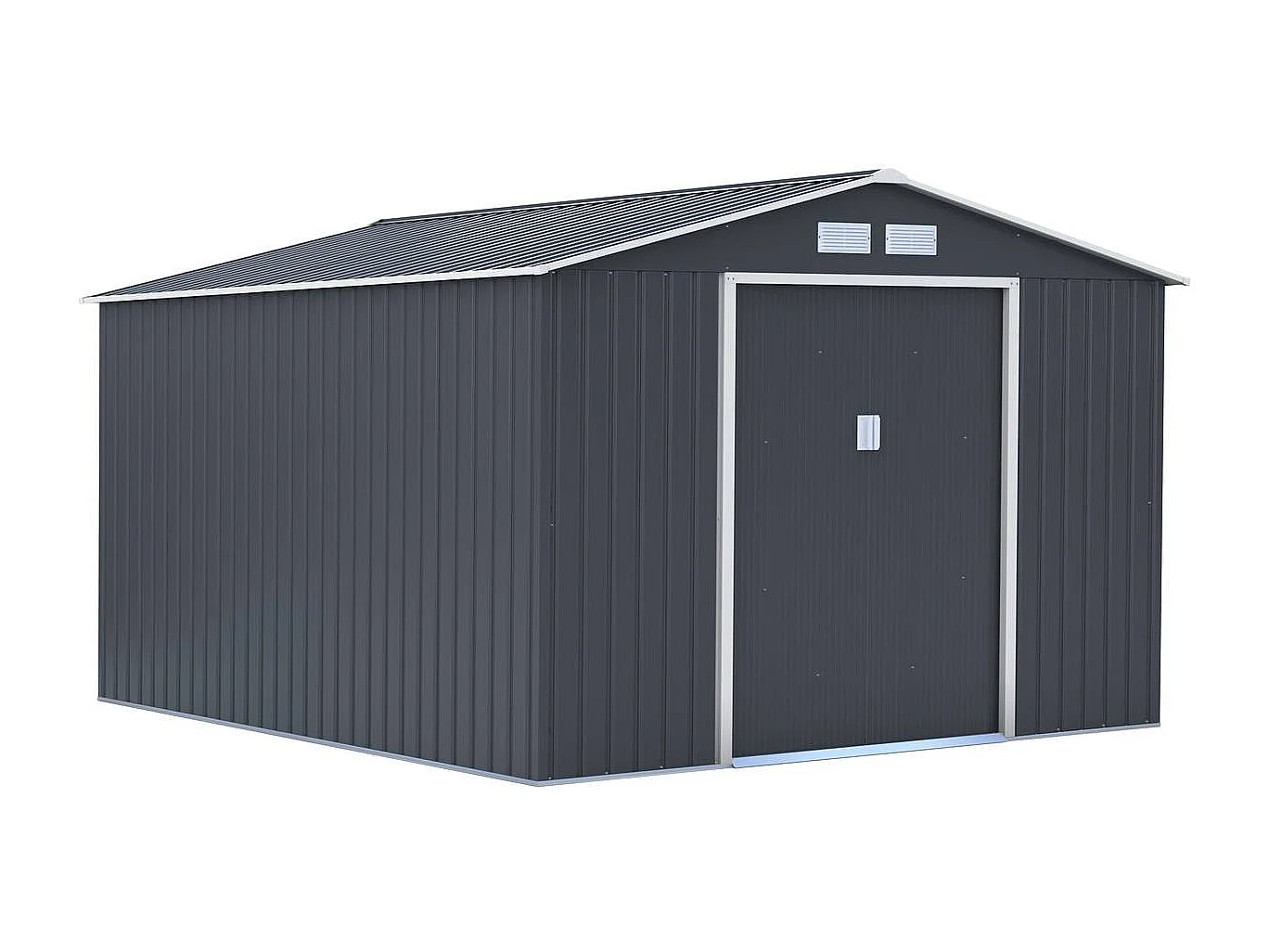Abri de jardin métal "Vegas" - 12.98 m² - Gris