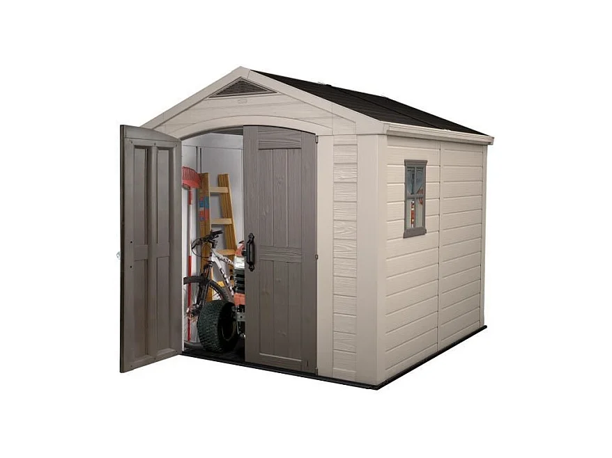 Gerätehaus Factor 66 Beige