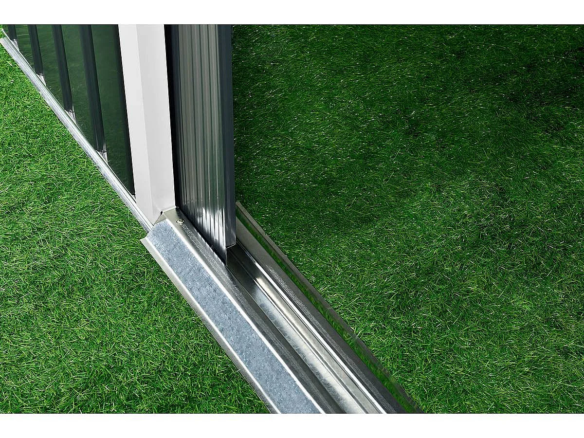 Gerätehaus aus Metall "Rosas" - 4,07 M² - Grün