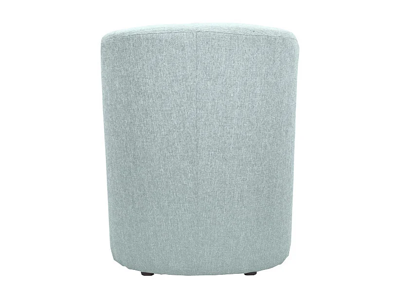 Fauteuil cabriolet en tissu vert d'eau avec accoudoirs - CABRI