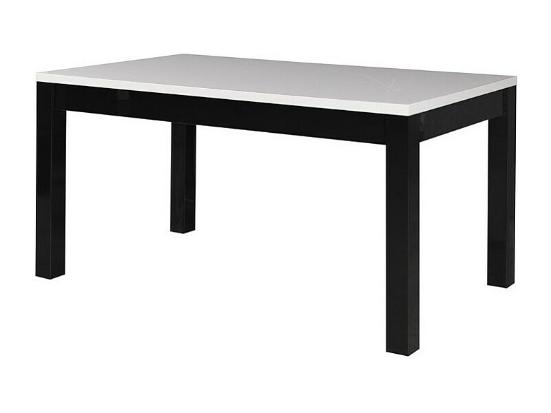 Table FABIO - Color en negro y blanco - 160 cm