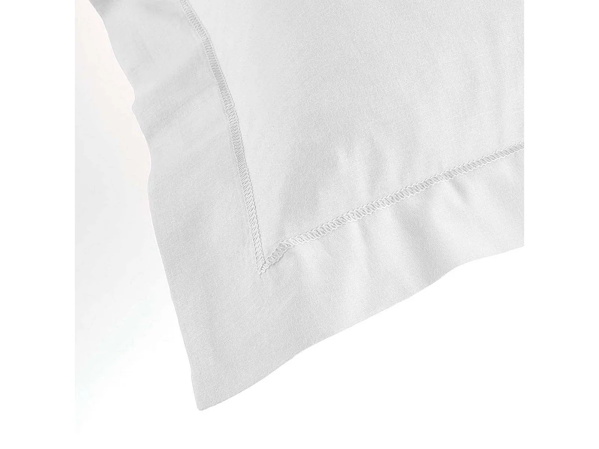 Taie d'Oreiller "Lina" 63x63cm Blanc