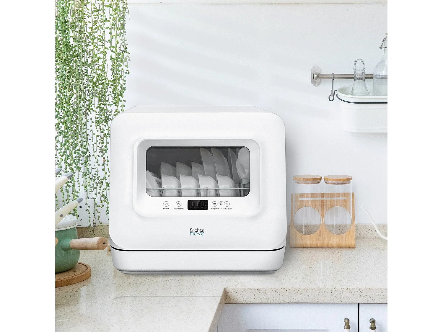 Mini lave vaisselle compact WASH CLEAN 3 couverts