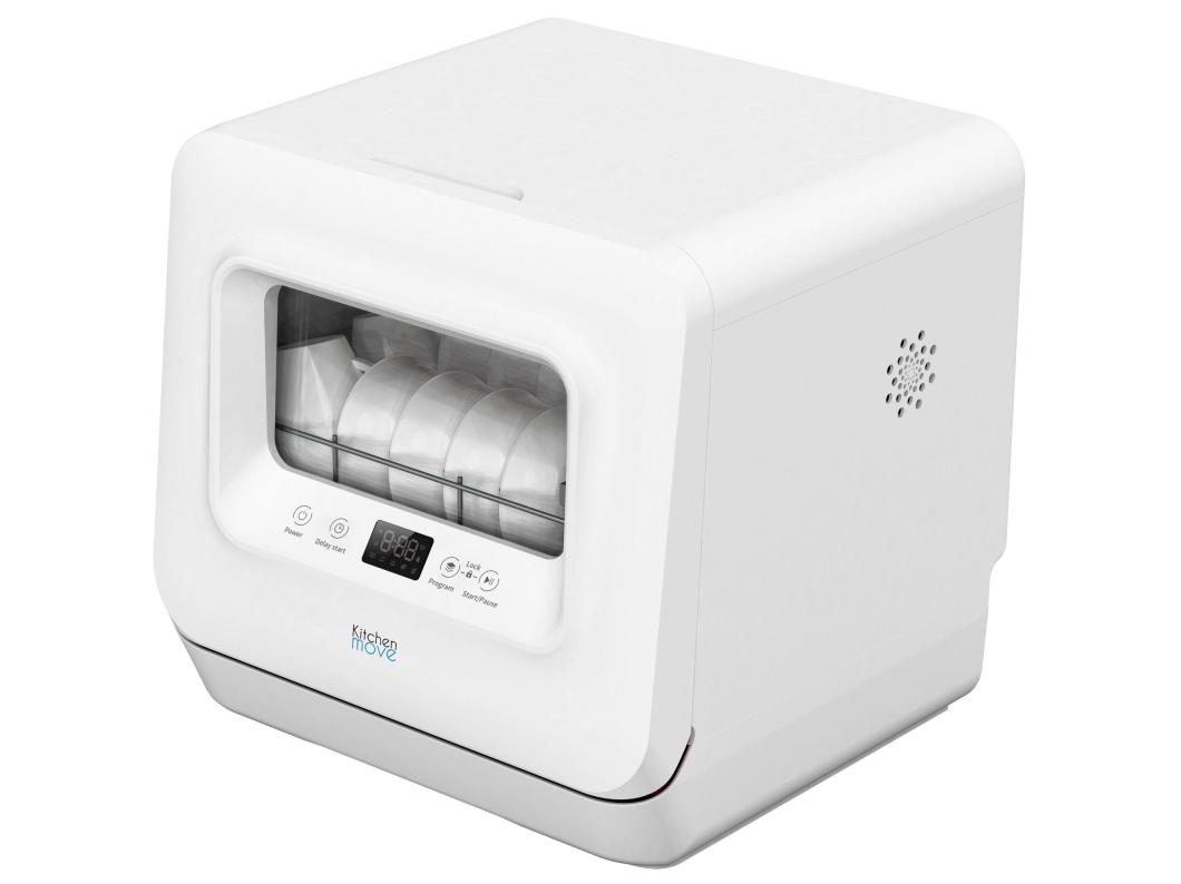 Mini lave vaisselle compact WASHCLEAN Blanc ABS 3 couverts