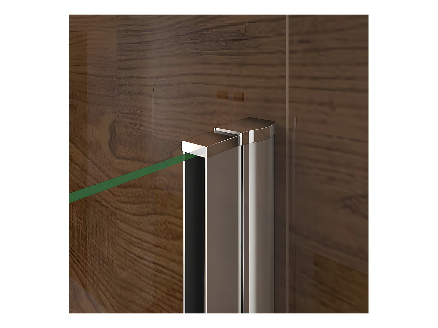 Pare-baignoire pivotant et pliant 120x140cm avec paroi fixe 80x140cm, paroi de baignoire en 6mm verre de sécurité