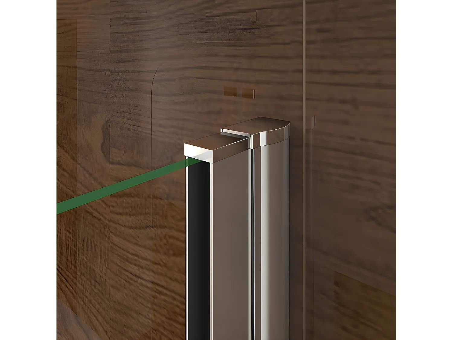 Pare-baignoire pivotant et pliant 120x140cm avec paroi fixe 80x140cm, paroi de baignoire en 6mm verre de sécurité