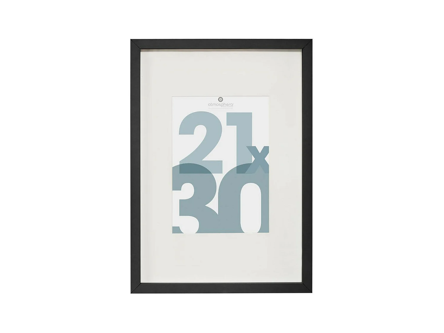 Cadre photo en Bois Noir pour Photo 21 x 30 cm