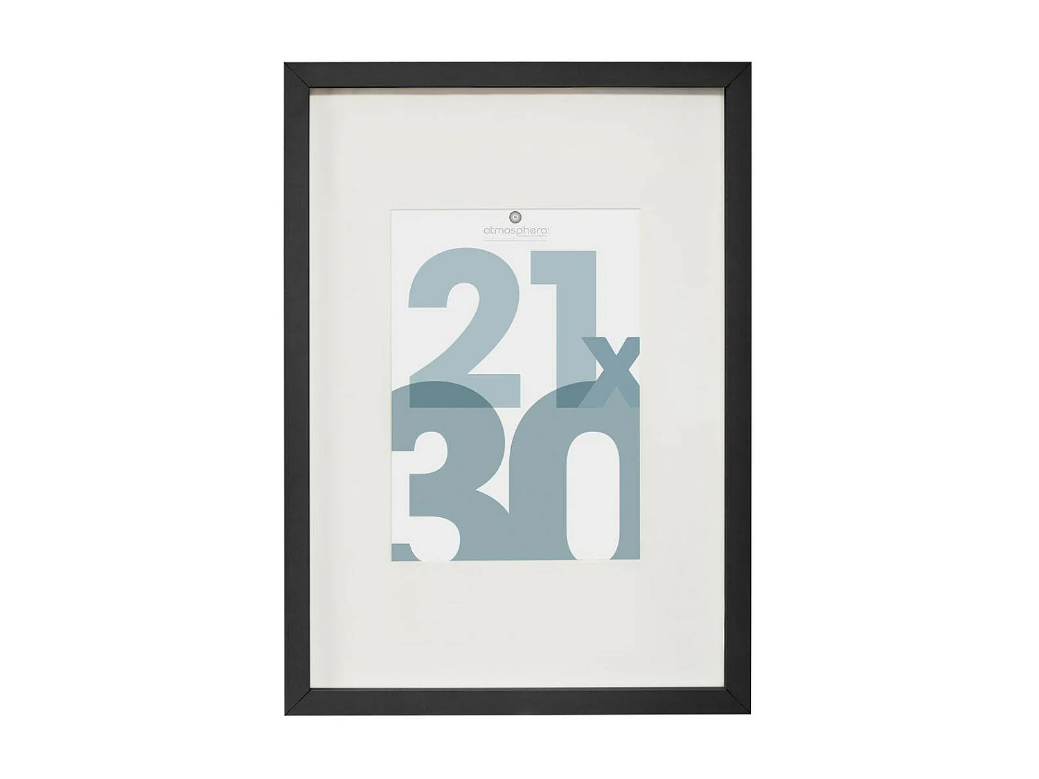 Cadre photo en Bois Noir pour Photo 21 x 30 cm