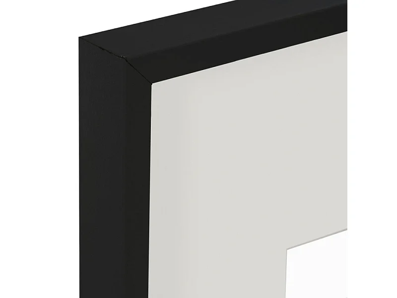Cadre photo en Bois Noir pour Photo 21 x 30 cm