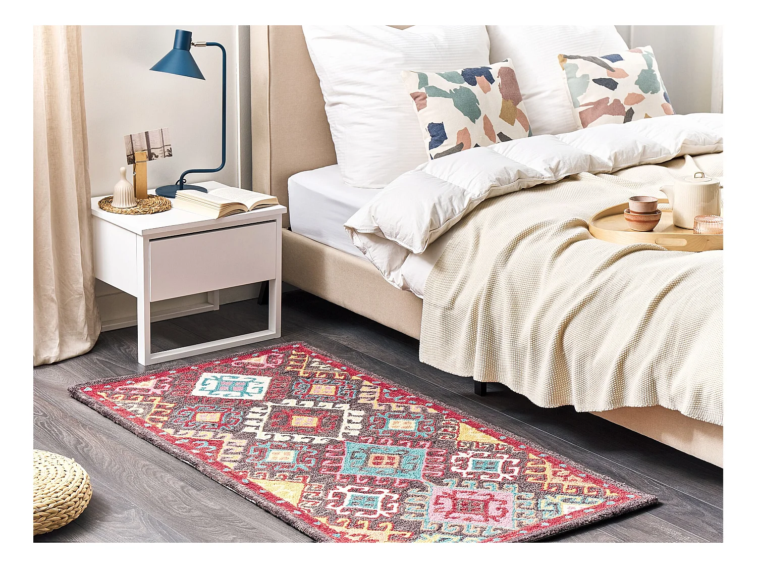 Tapete de lã multicolor 80 x 150 cm FINIKE