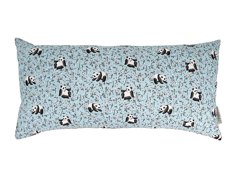 Housse de coussin 30x60 cm TAO bleu Céladon