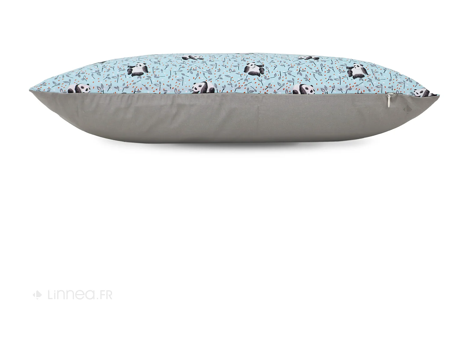 Housse de coussin 30x60 cm TAO bleu Céladon