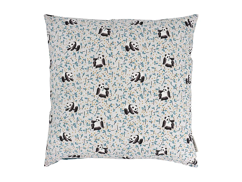 Housse de coussin 45x45 cm TAO gris Perle