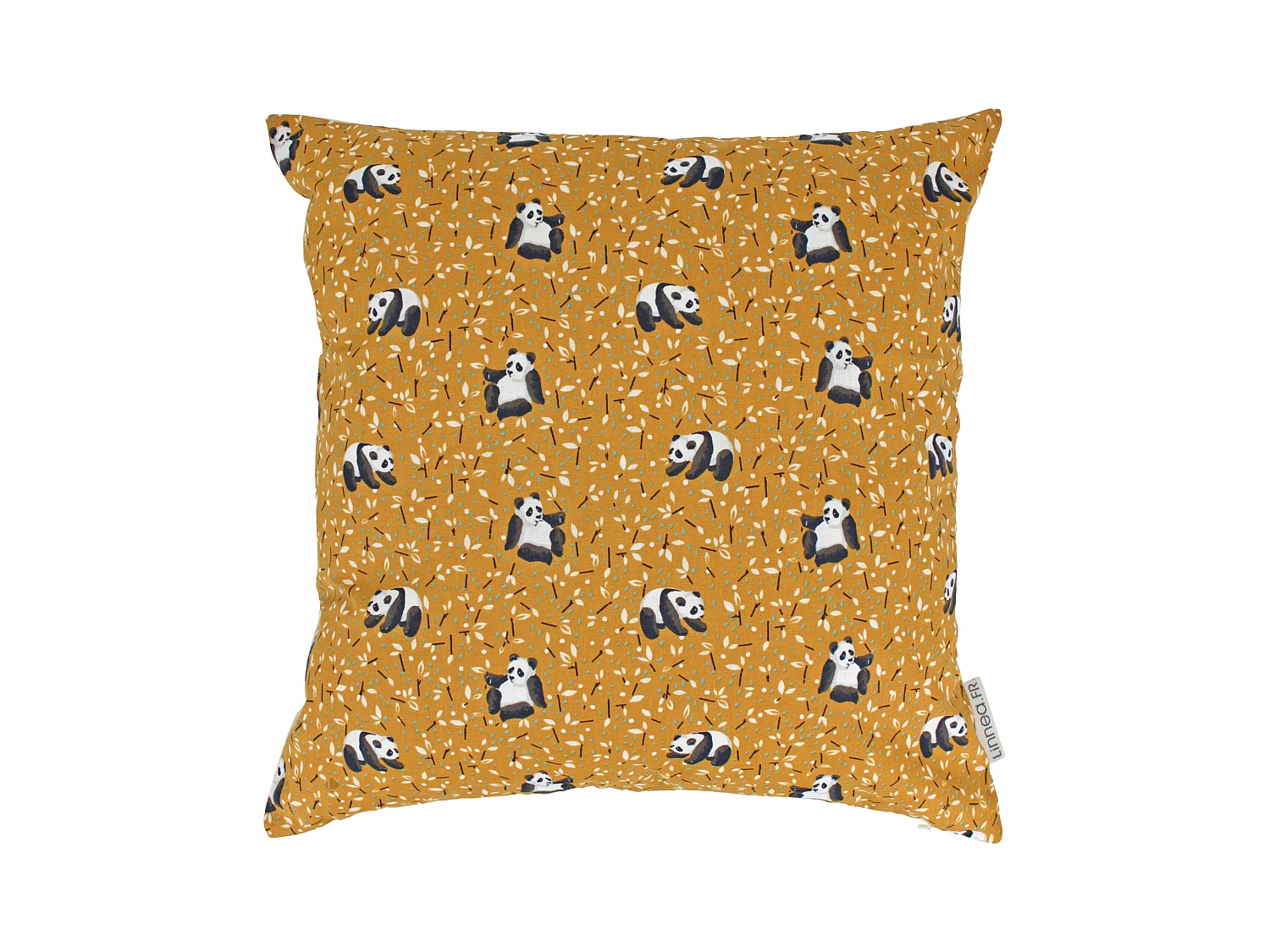 Housse de coussin 45x45 cm TAO marron Cacahuète