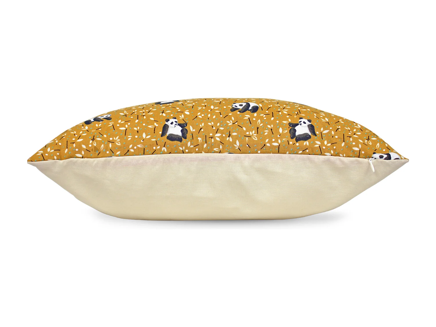 Housse de coussin 45x45 cm TAO marron Cacahuète