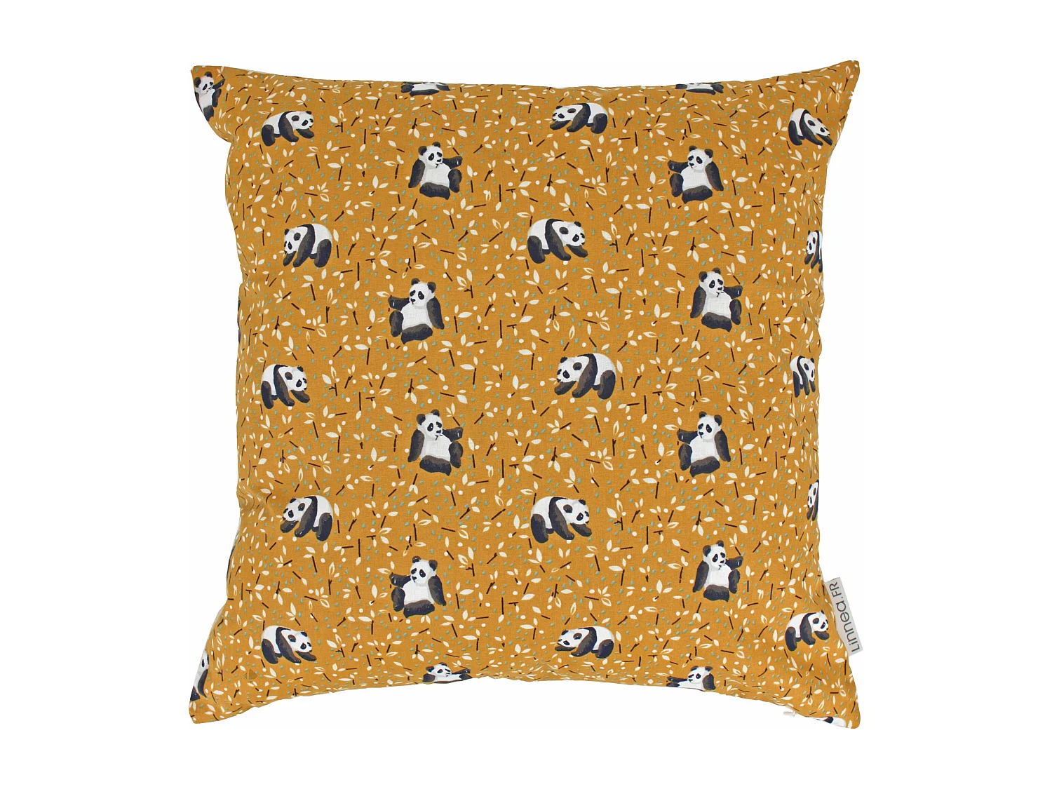 Housse de coussin 45x45 cm TAO marron Cacahuète