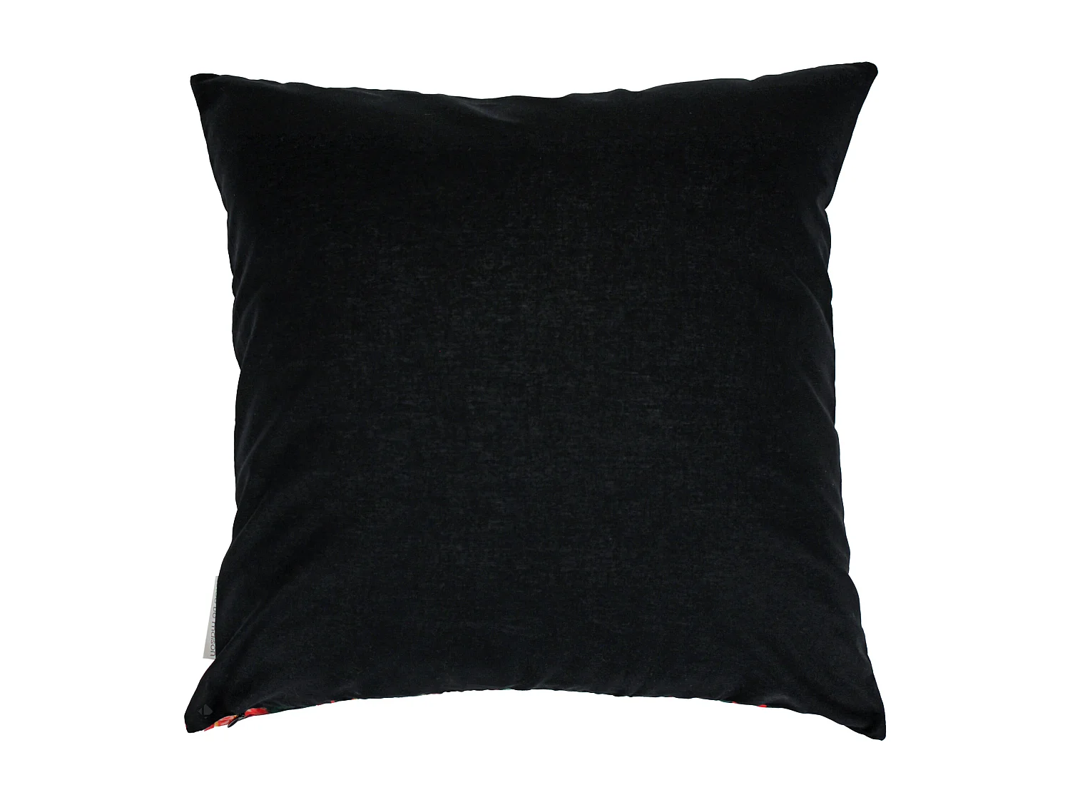 Housse de coussin 45x45 cm Tête de mort Dame de coeur
