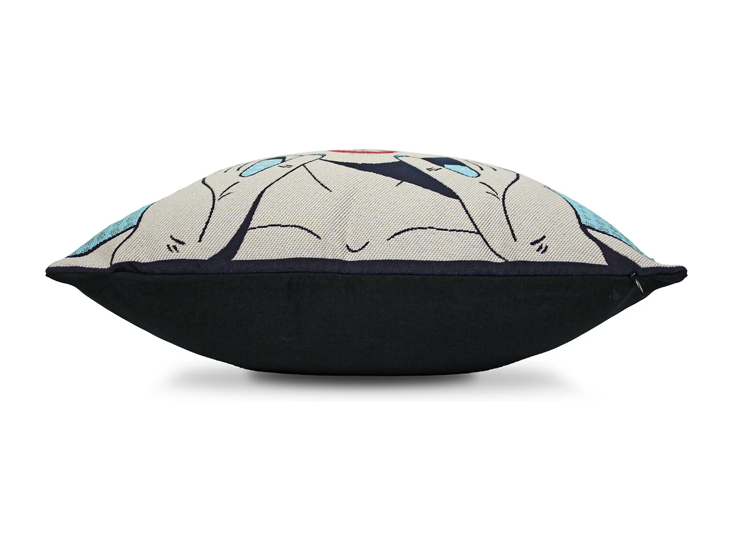 Housse de coussin 45x45 cm RHIANA Bleu