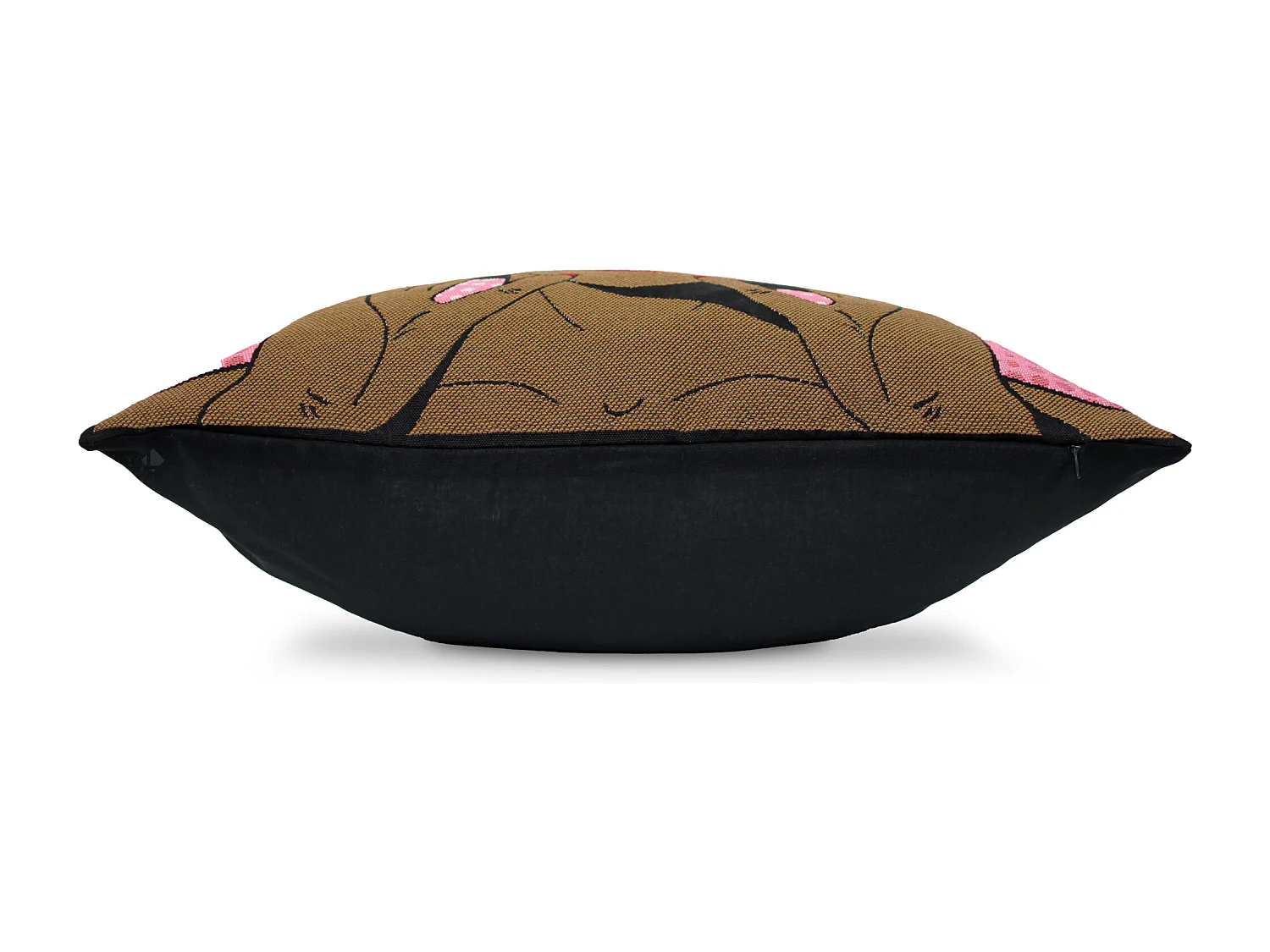 Housse de coussin 45x45 cm RHIANA Rose