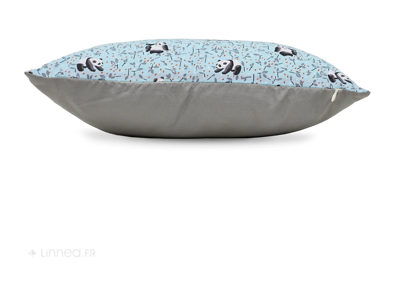 Housse de coussin 45x45 cm TAO bleu Céladon