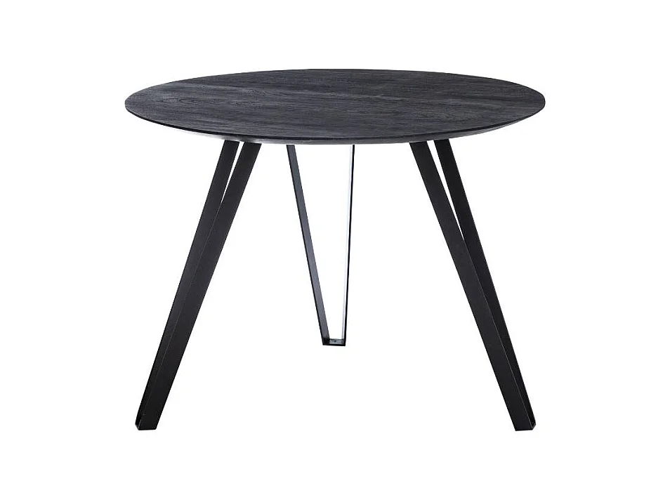 Mesa de comedor de madera de mango y metal Rosie - Estilo elegante y duradero para tus momentos especiales