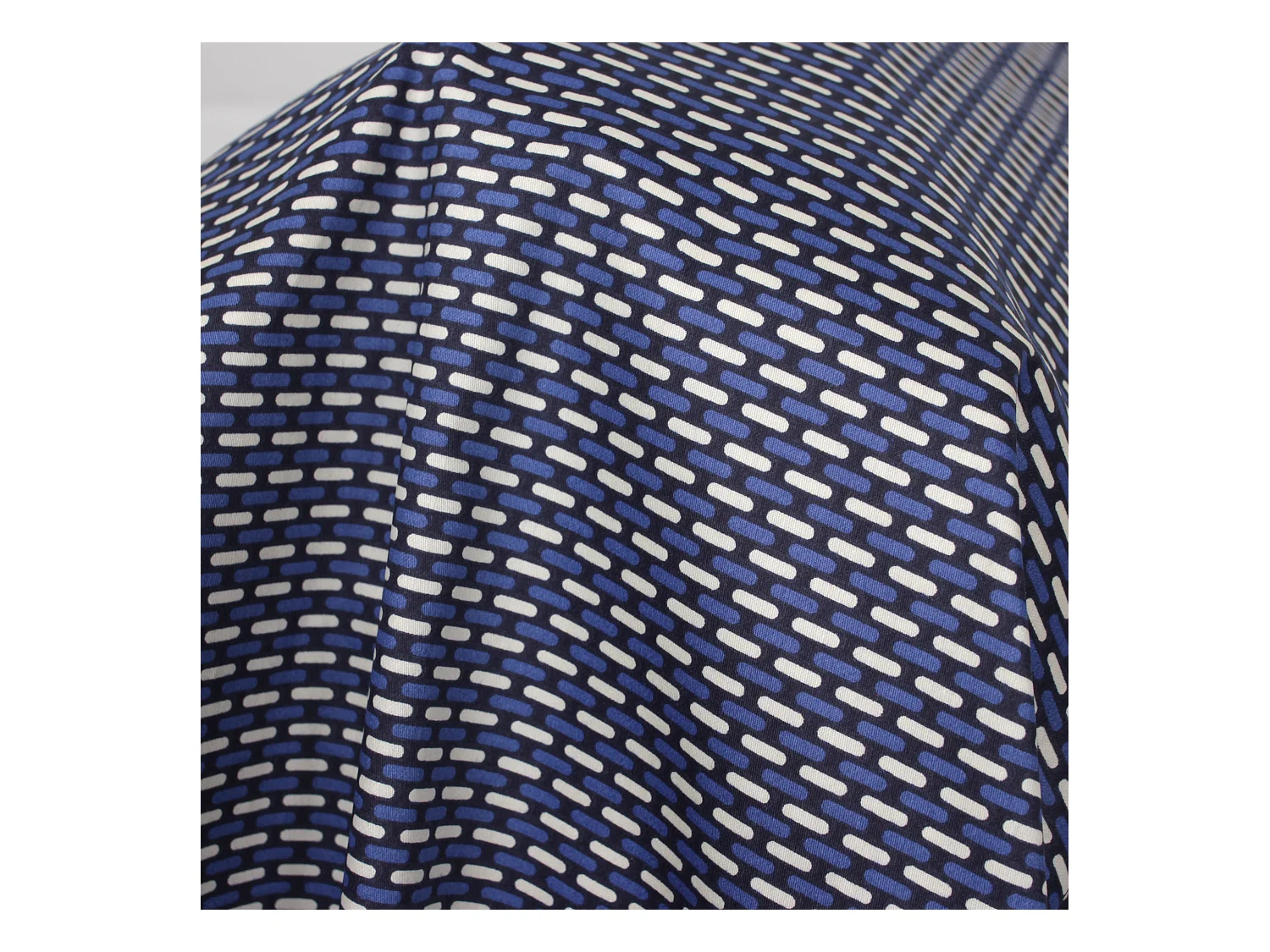 Taie de traversin 200x43 cm satin de coton ENZO bleu