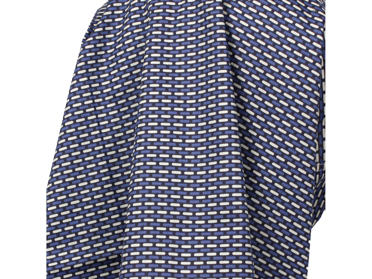 Taie de traversin 200x43 cm satin de coton ENZO bleu