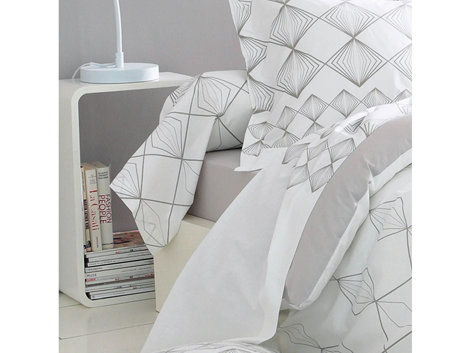 Taie de traversin 140x43 cm coton FOREVER