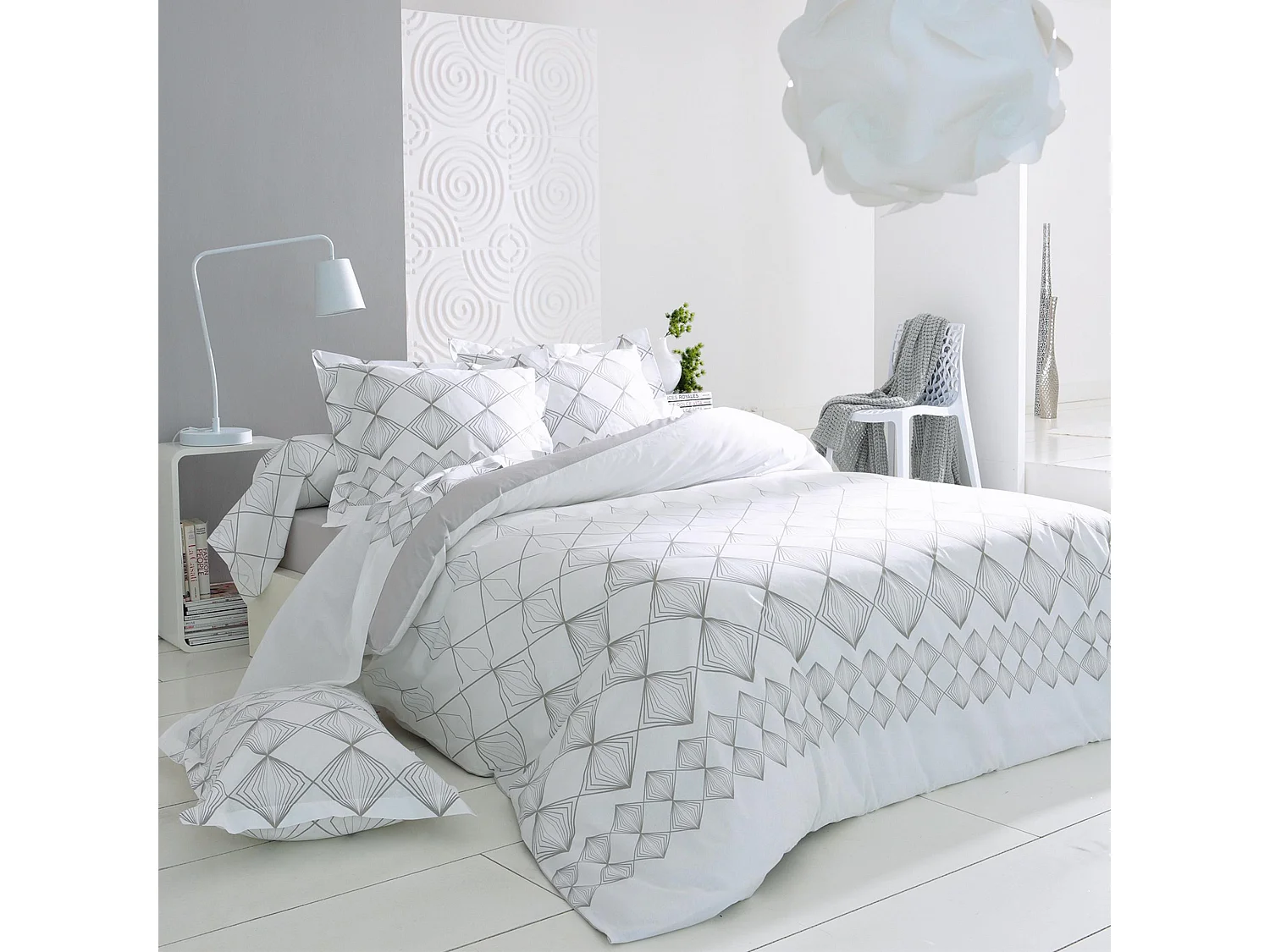 Taie de traversin 140x43 cm coton FOREVER