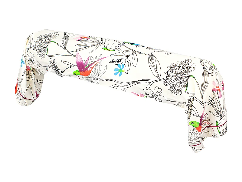 Taie de traversin 240x43 cm coton AMAZONIA ecru