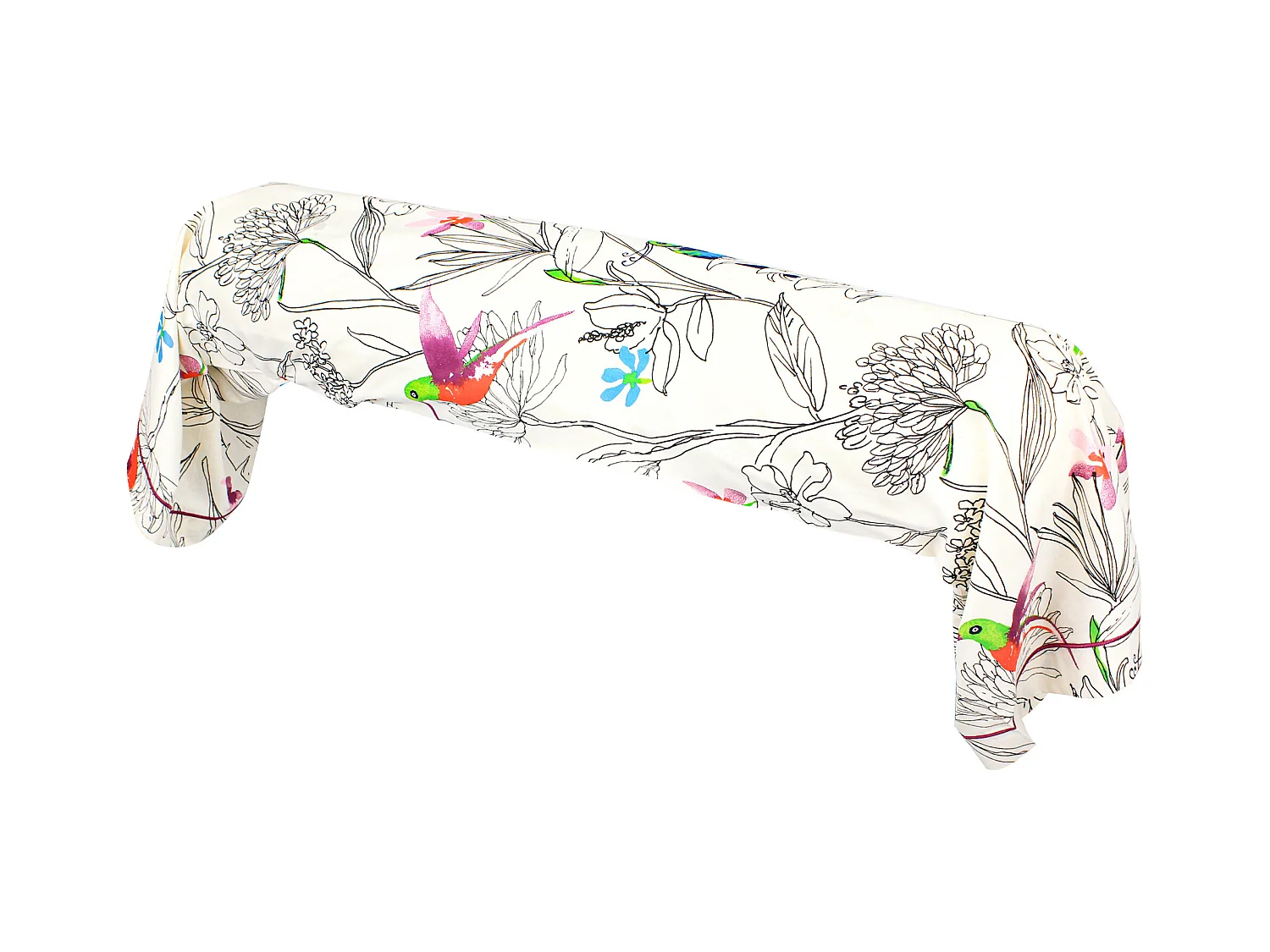 Taie de traversin 240x43 cm coton AMAZONIA ecru