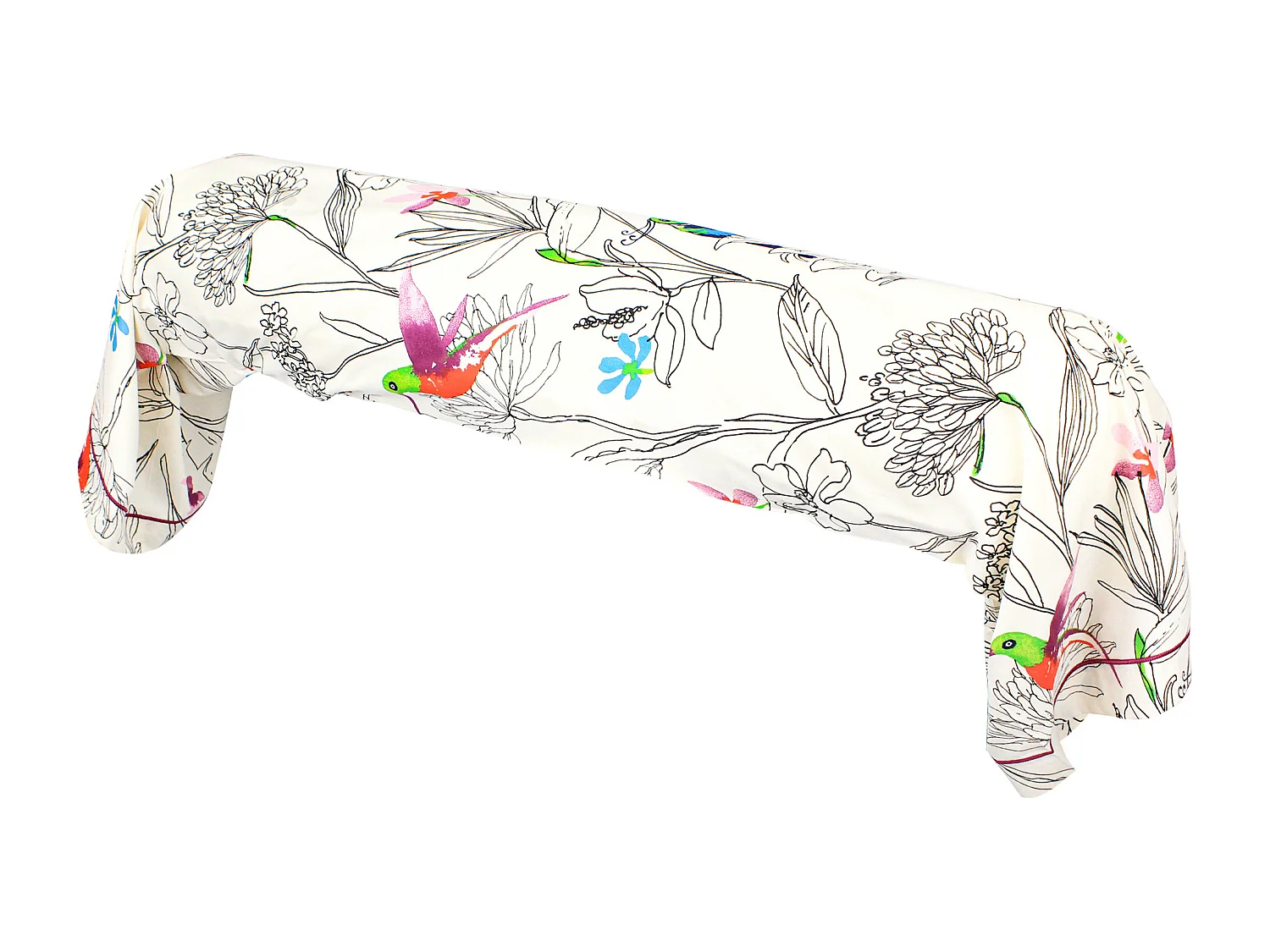 Taie de traversin 240x43 cm coton AMAZONIA ecru