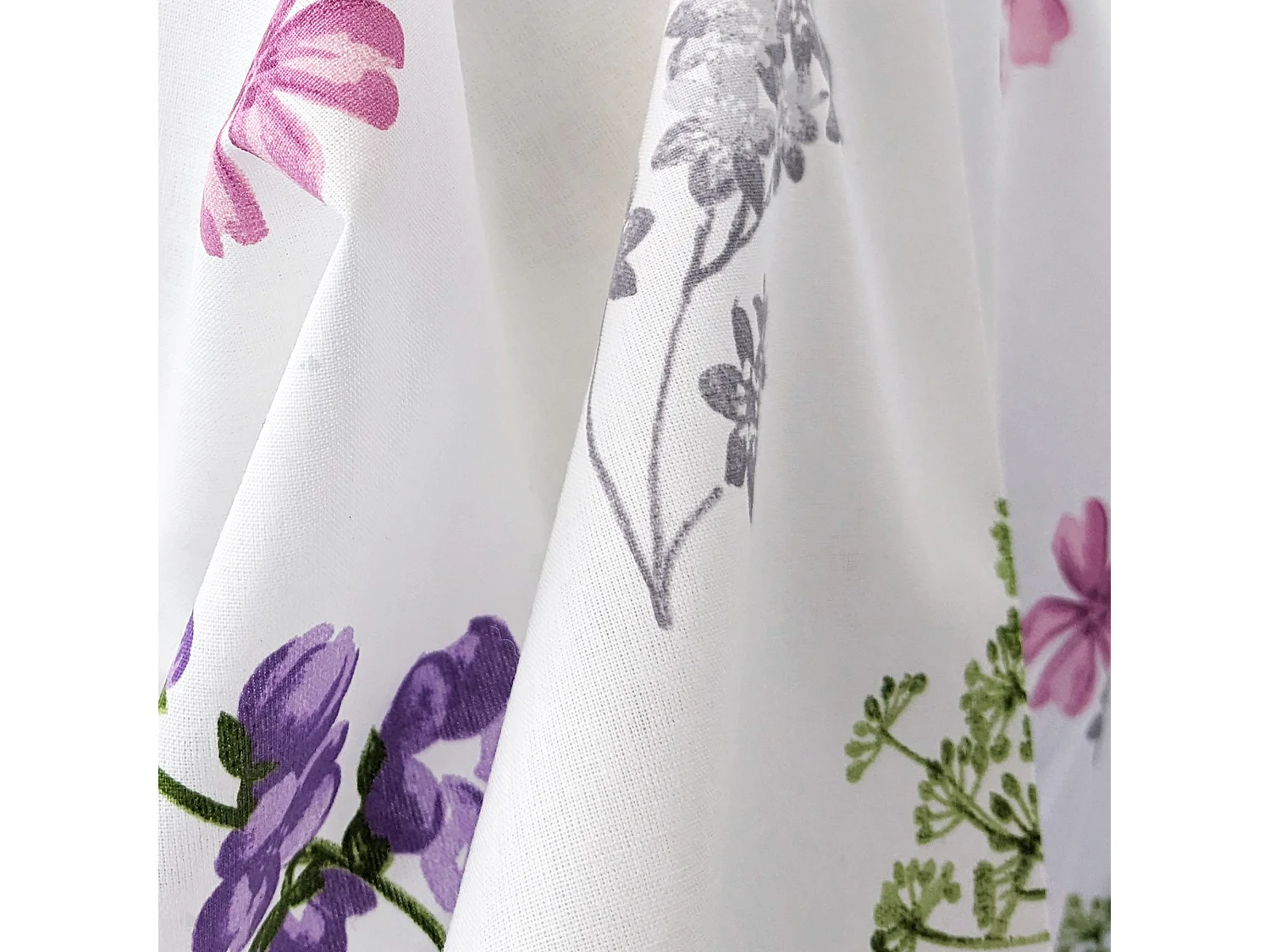 Taie de traversin 200x43 cm coton PRETTY blanc