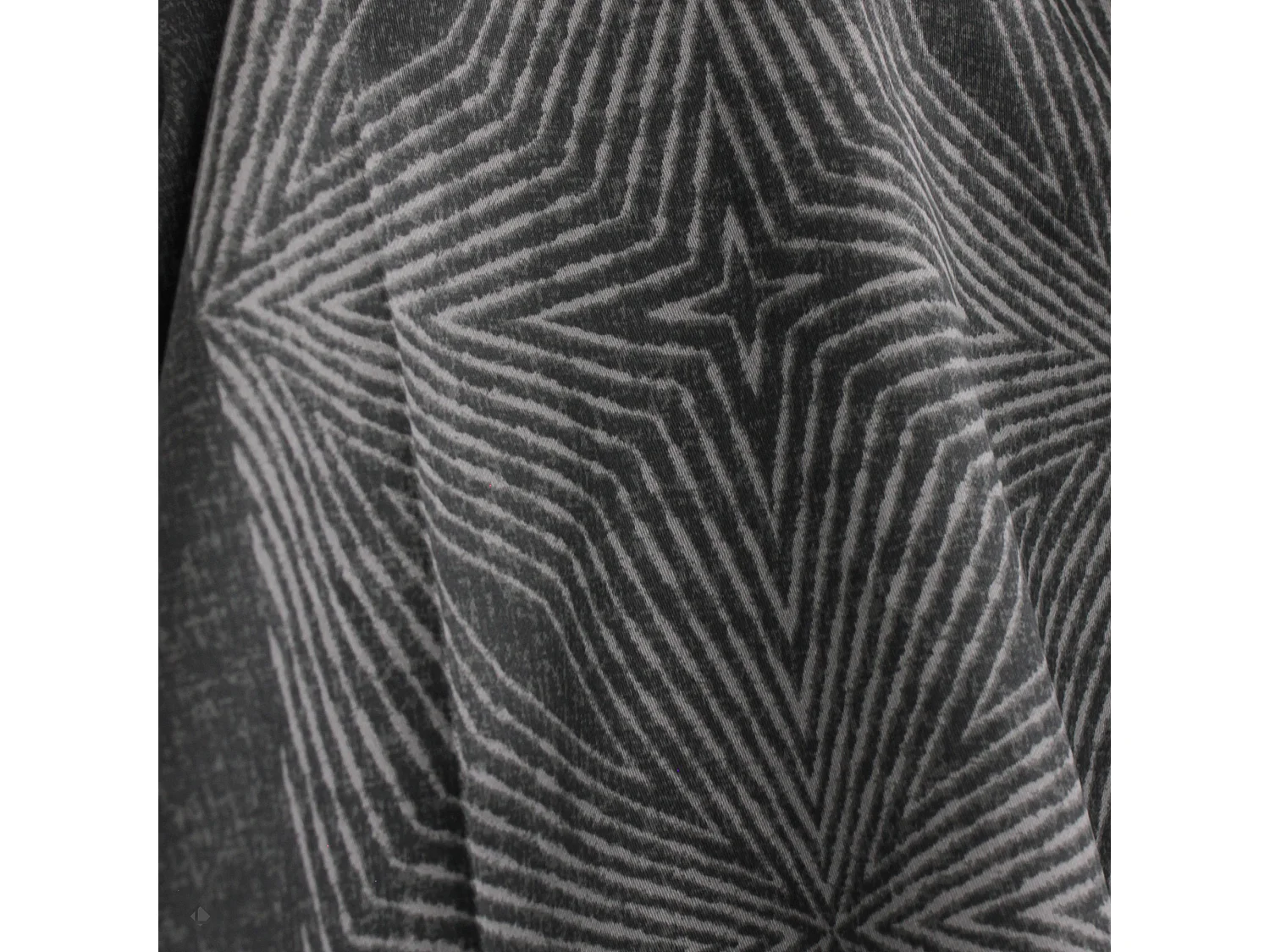 Taie de traversin 200x43 cm satin de coton TIAGO noir