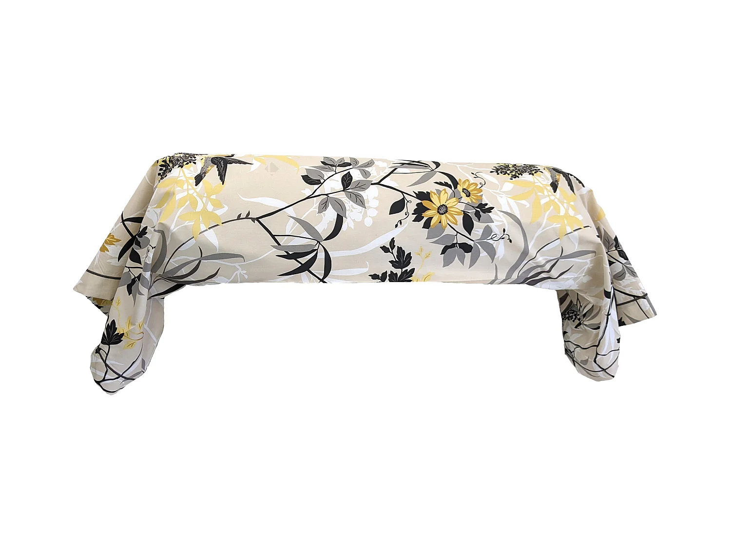 Taie de traversin 140x43 cm percale coton ASIA Beige