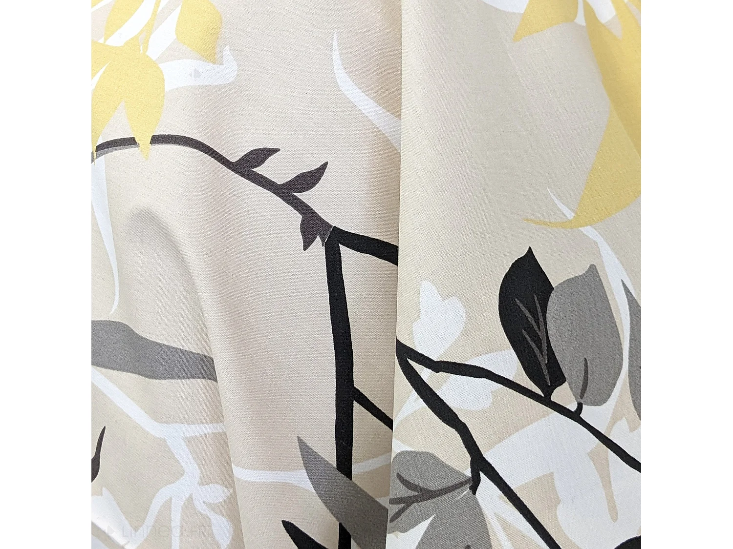 Taie de traversin 140x43 cm percale coton ASIA Beige