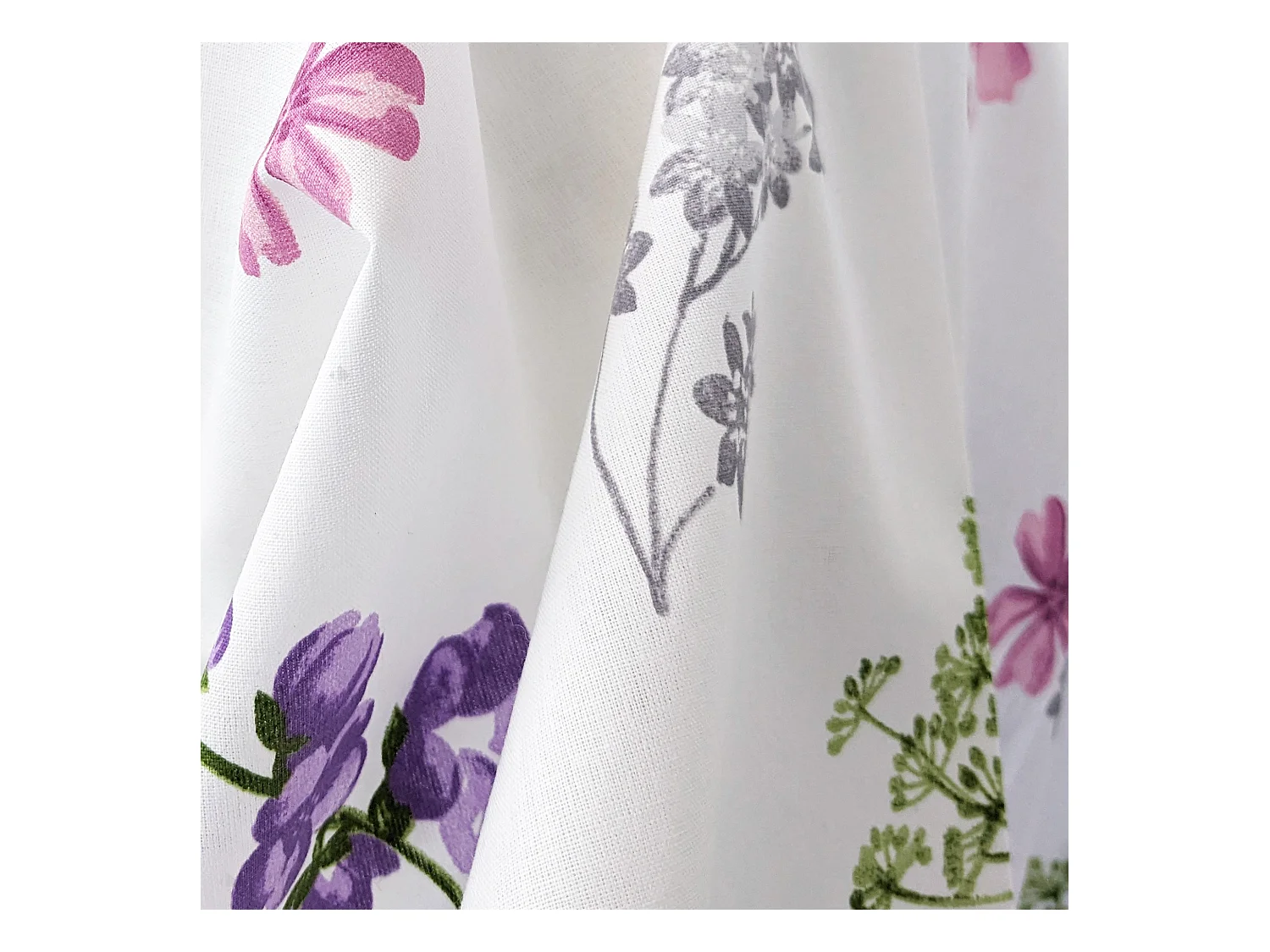 Taie de traversin 140x43 cm coton PRETTY blanc