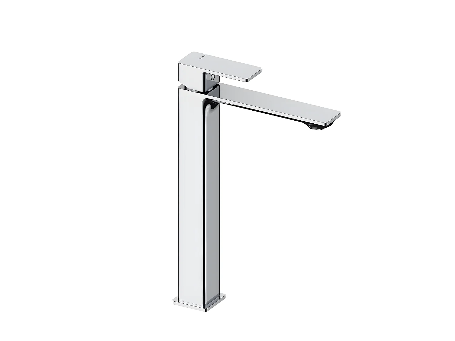 Grifo monomando alto para lavabo CUBO 2 colores