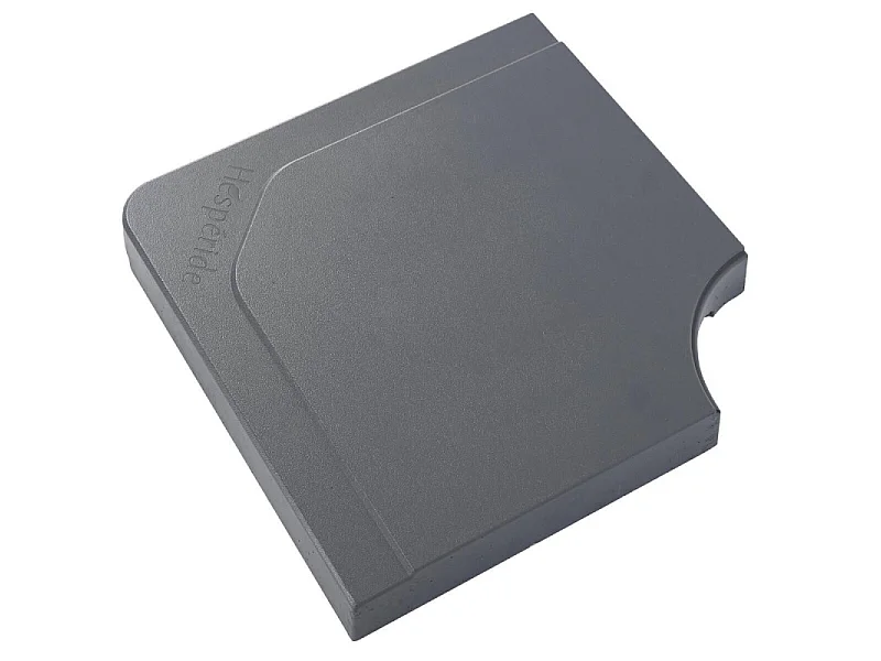 Dalle pour parasol 25 kg béton Stacio ardoise Hespéride