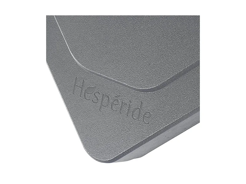 Dalle pour parasol 25 kg béton Stacio ardoise Hespéride