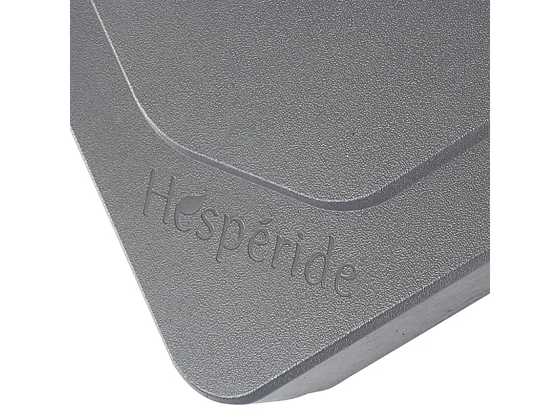 Dalle pour parasol 25 kg béton Stacio ardoise Hespéride