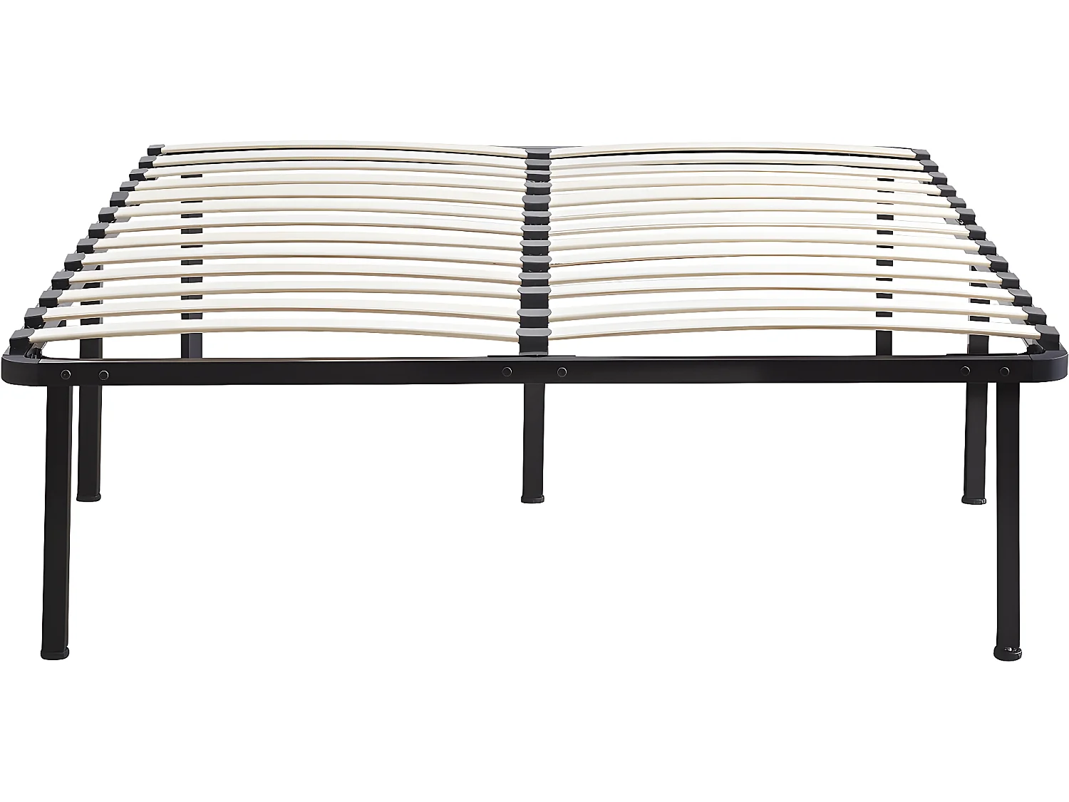 Rama listwowa - 140 x 190 cm - 13 listew - Czarna