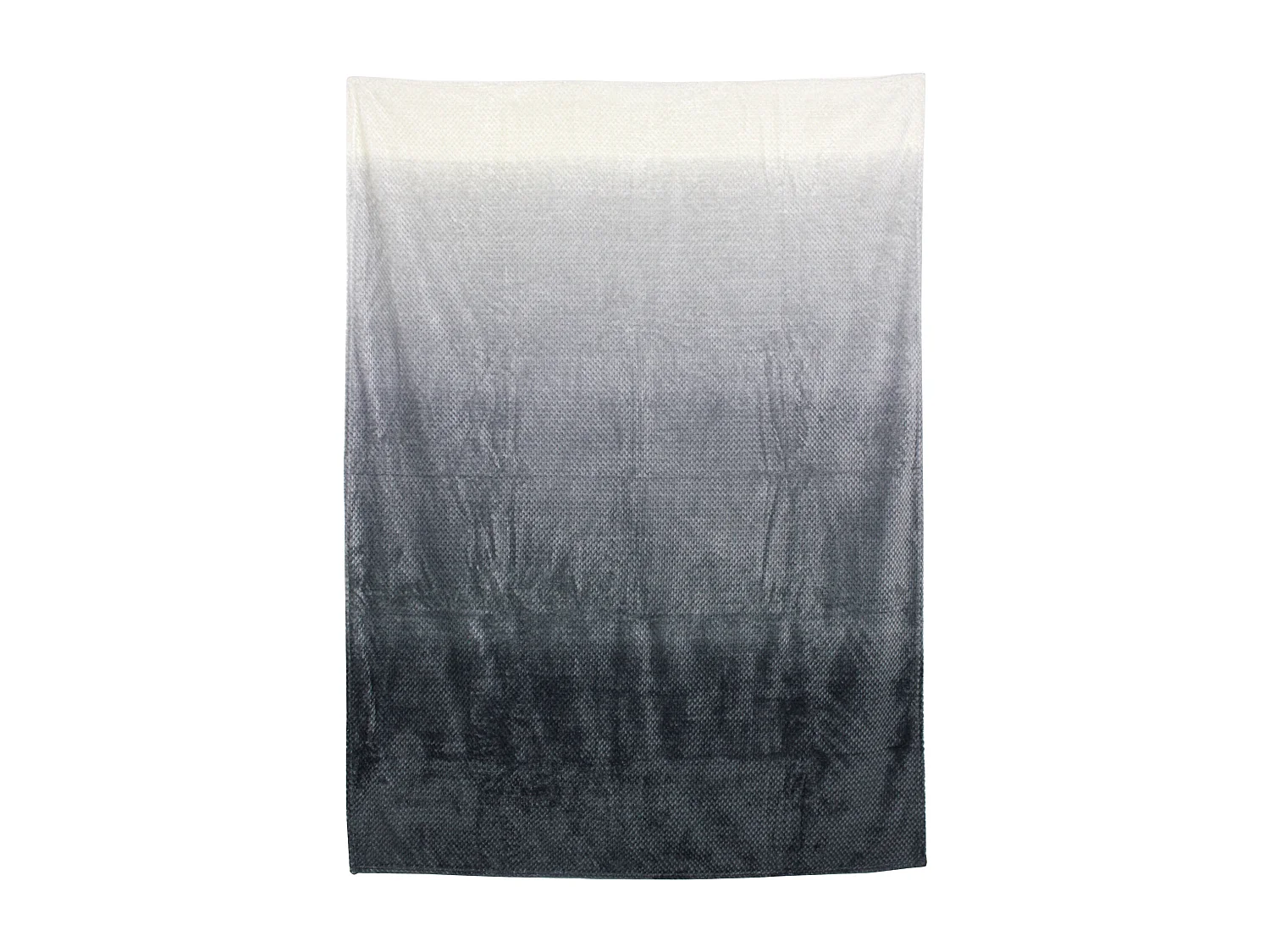Plaid nid d'abeille 150x200 cm TIE AND DYE Gris