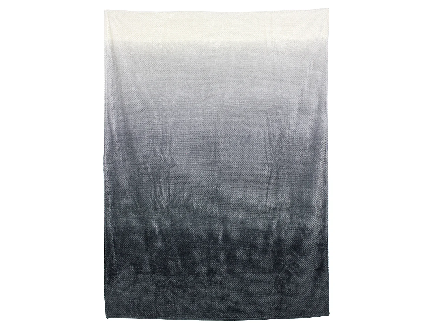 Plaid nid d'abeille 150x200 cm TIE AND DYE Gris