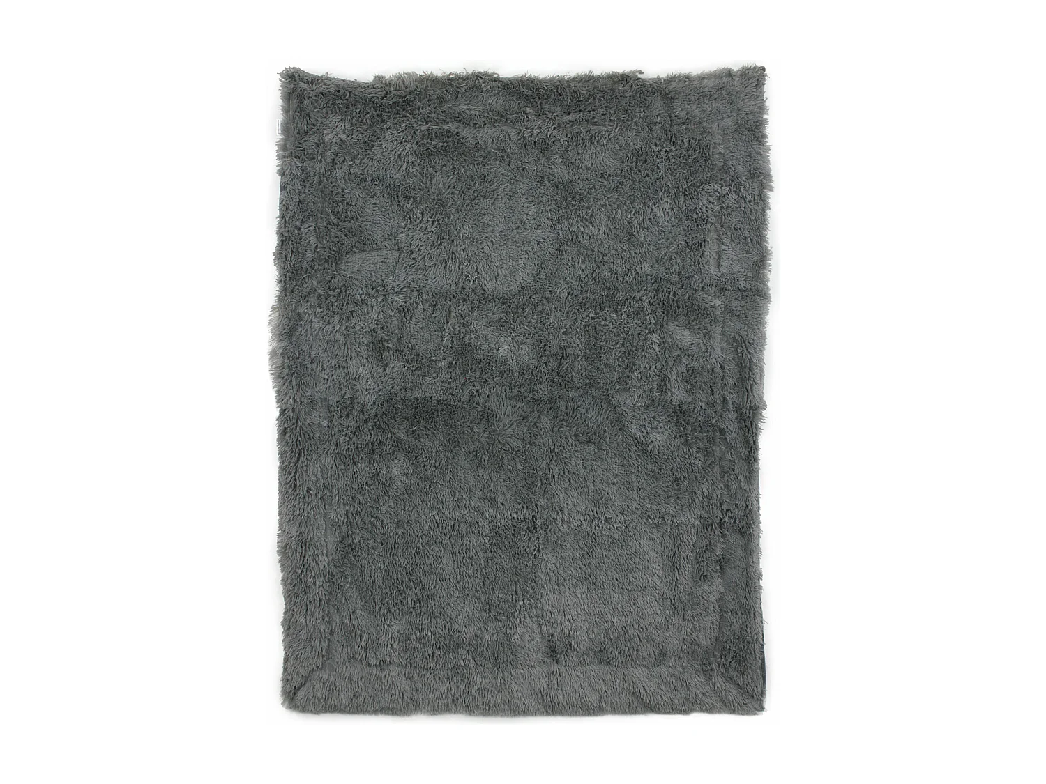 Plaid imitation fourrure 120x150 cm LICIA Gris