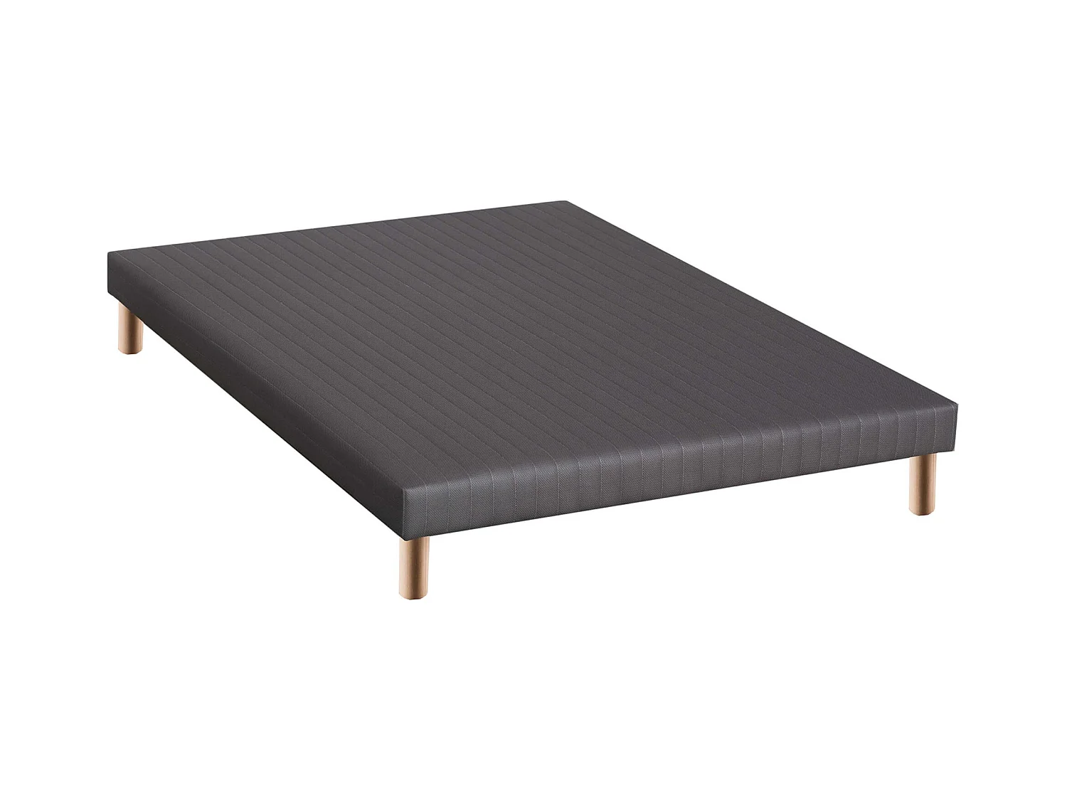 Sommier à latte 3d gris anthracite Dimensions - 140 x 190 cm