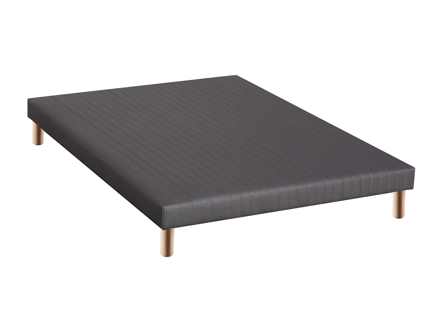Sommier à latte 3d gris anthracite Dimensions - 140 x 190 cm